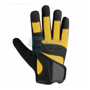 Venta al por mayor de guantes de entrenamiento de gimnasio de dedo completo acolchado antideslizante de guantes de cuero Fitness para entrenamiento ejercicio deportes al aire libre - Product Image 5