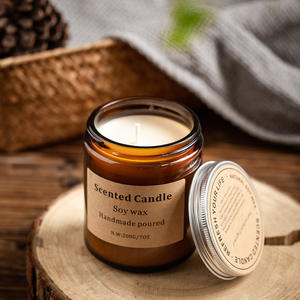 Nhà Máy Trang Trí Nội Thất Sáp Đậu Nành Nến Thơm Biểu Tượng Tùy Chỉnh Lâu Dài Sả Hương Thơm Cho Phòng Ngủ Thư Giãn Quà Tặng - Product Image 3