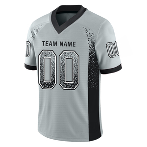 Maillot de football américain à séchage rapide respirant avec logo imprimé par sublimation de fabricant de qualité supérieure personnalisé en gros - Product Image 2
