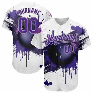 Conjuntos cómodos de Jersey de béisbol transpirable de secado rápido de alta calidad a la venta - Product Image 1