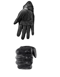 Motorcycle Gloves for Men,Breathable Riding Driving Biker Motorbike Glove Goat Natural Aniline With CE approved Knuckles - Product Image 5