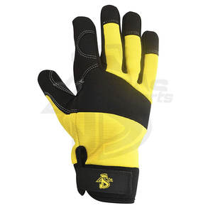 Gants de mécanicien enduits de paume en Pu de haute qualité à bas prix - Product Image 3