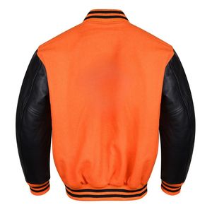 Blouson Bomber Vintage Personnalisable pour Homme – Broderie OEM, Motif Lettres, Logo Avant, Imperméable, Respirant avec Col Design - Product Image 5