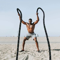 Cuerda de entrenamiento para ejercicio de combate, cuerda de entrenamiento para gimnasio, Fitness, entrenamiento de fuerza, nuevo estilo