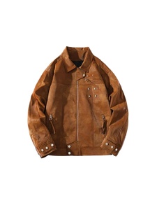 เสื้อแจ็คเก็ตบลูซองคุณภาพสูง ผลิตจากวัสดุรักษ์โลก ปักลายสวยงาม คอปกแบบพับได้ สไตล์ลำลอง สำหรับทุกเพศ พร้อมโลโก้ด้านหน้า - Product Image 5