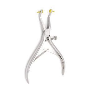 Pince à retirer les couronnes dentaires, pince à dents en acier inoxydable avec embout en caoutchouc, extraction orthodontique par instrument SurgiRight - Product Image 1