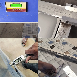 Nouveau Design Gaufrage Avec Blocs Porcelaine Émaillée Polie Carreaux 600X1200 MM pour Salle De Bains Et Zone D'attente - Product Image 3