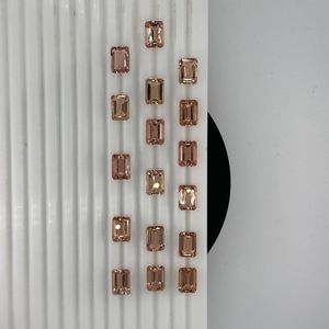 100% naturel et de haute qualité Morganite coussin pierres précieuses lâche 5x7mm à 10x12mm tailles - Product Image 3