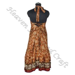 SD021 Saree / Sari / Shari Vêtements indiens et pakistanais de l'Inde Hippy Boho Fabricant et exportateur de vêtements pour femmes indiens - Product Image 6