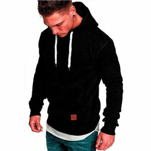 Sudadera con Capucha Personalizada para Hombre, Estilo Urbano Otoñal, Corte Regular, Manga Larga, con Bolsillo, 100% Algodón Felpa - Product Image 5