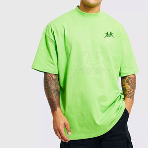 Venta caliente por encargo Hombres Camiseta de gran tamaño Tallas grandes Adultos Use la camiseta de gran tamaño Bajo MOQ Hombres Camiseta de gran tamaño - Product Image 1