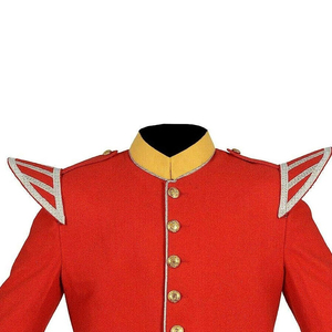 Veste décontractée pour homme, rouge, avec col montant, coupe-vent, en tissu doux, idéale pour le printemps - Product Image 3