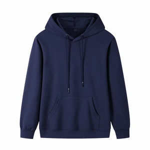 Épaule tombante Pulls de haute qualité Logo personnalisé imprimé Groupe personnel Marque Broderie Hommes et femmes 100% Coton Hoodies - Product Image 3