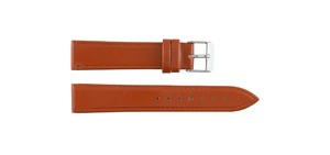 Unisex Leather 7 Light Brown Classic Genuine Luxury <b>Watch</b> Strap 20mm Breathable Water-Resistant Smart <b>Watch</b> Band Soft Adjustable - Product Image 4