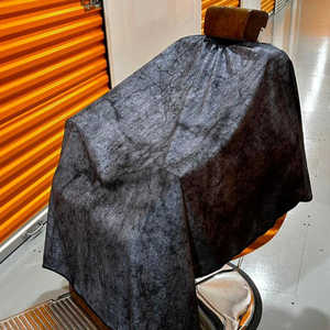 Cape de barbier en polyester durable camouflage personnalisée Cape de coiffeur résistante à l'eau - Product Image 2
