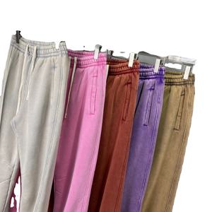 Pantalones de chándal con cordón deportivo de invierno con cintura elástica Fleece Batik Joggers Bottoms Loose Fit Track Street Cargo Pants - Product Image 6