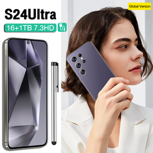Smartphone S24 Ultra 5G, écran OLED 6,8 pouces, double SIM, double veille, débloqué, téléphone mobile Android, résolution 4K, Inde - Product Image 4