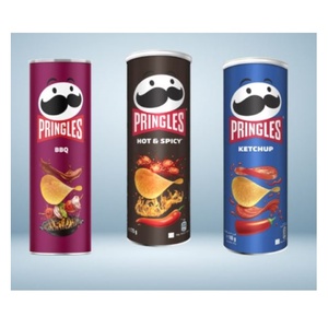 Achetez des chips de pommes de terre Pringles, paquet de 6 x 200 g, chips croustillantes aromatisées, délicieuses chips de pommes de terre, idéales pour les fêtes et les événements - Product Image 4