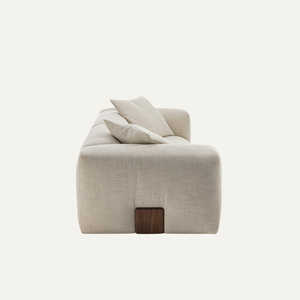 Lombardy High Cloud Modular L-Shape Sofa Washable Single Durable Sponge Living Room <b>Furniture</b> for Apartments - Product Image 2