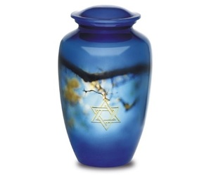 Urnas para cenizas adulto Funeral Love Beach Gran urna funeraria para cenizas de seres queridos Tamaño 10,5 "& 220 Cu. En - Product Image 1