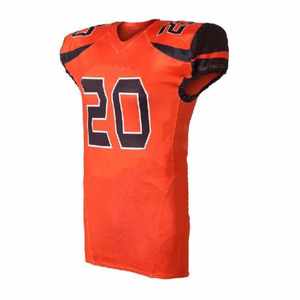 Camiseta de fútbol americano Ropa deportiva cosida de alta calidad Transpirable Alta calidad Bajo MOQ Entrada de camiseta de fútbol americano - Product Image 5