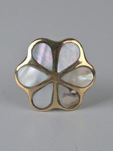 Boutons de meuble en bois combinés avec des variétés de formes rondes en pierre, os, laiton et résine, vente de quincaillerie de tiroir naturelle - Product Image 6