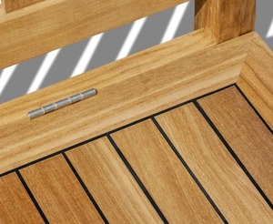 Dining Chair Furniture Made Of Solid Teak Wood Of Tested Quality Smooth And Neat Finish - Product Image 3