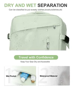 กระเป๋าเป้สะพายหลังสำหรับเดินทาง, กระเป๋าเป้สะพายหลังใช้ได้ทั้งผู้หญิงและผู้ชาย - Product Image 3