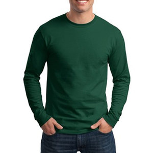 เสื้อสเวตเตอร์คอกลมแขนยาวสำหรับผู้ชายเสื้อสเวตเชิ้ตคอกลมแขนยาวสำหรับผู้หญิงสีเขียวออกแบบโลโก้ได้ตามต้องการ - Product Image 1