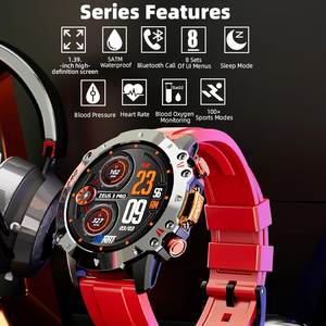 LOKMAT <span class=keywords><strong>ZEUS</strong></span> 3 PRO Sport BT Llamadas Reloj inteligente Fitness Smartwatches impermeables Pantalla táctil completa Relojes de espera de larga duración - Product Image 6