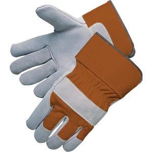 Guantes de trabajo de alta calidad de cuero dividido de vaca Guantes de seguridad industrial personal de alta resistencia suaves y cómodos - Product Image 3