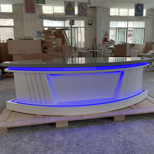 Escritorio Profesional para Estudio <span class=keywords><strong>de</strong></span> Transmisión <span class=keywords><strong>en</strong></span> <span class=keywords><strong>Vivo</strong></span>, Presentador Infantil, Presentador <span class=keywords><strong>de</strong></span> <span class=keywords><strong>Noticias</strong></span> - Product Image 1