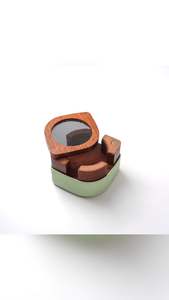 High Quality Custom Design Wooden Incense <b>Burner</b> Mubkhar Set High Quality Classical <b>Wood</b> Crafted Home Decoration <b>for</b> Religious - Product Image 3