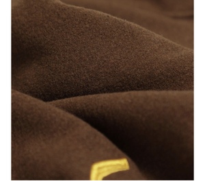 Veste universitaire personnalisée de luxe en chenille Patch Oem tenue de rue vintage de haute qualité veste universitaire Letterman marron - Product Image 4