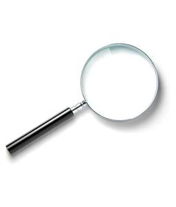 Loupe en laiton fabriqué à la main avec poignée en os Loupe de design industriel de style antique - Product Image 3