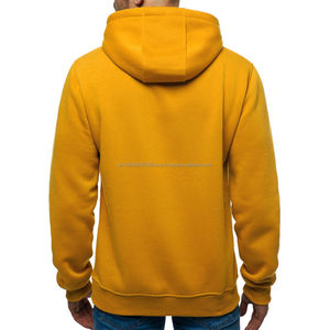 Sweats à capuche pour hommes personnalisés en gros, conception personnalisée en vrac avec MOQ faible, logo OEM ODM, sweats à capuche en tricot à motif uni - Product Image 3