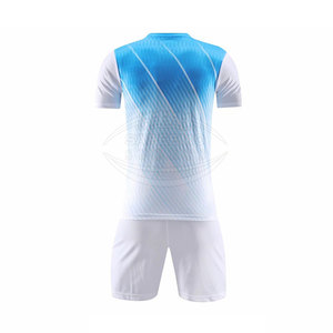 Conjunto de Uniforme de Fútbol Ligero de Secado Rápido Personalizado, Camiseta y Pantalones Cortos de Poliéster Transpirable para Entrenamiento, Calidad Premium Unisex - Product Image 3