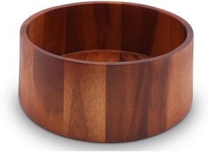Bol en bois de meilleure qualité pour salade et service de nourriture bol en bois personnalisé fait à la main pour nouveau bol pour ustensiles de cuisine - Product Image 4
