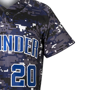 Meilleur prix de gros pour les maillots de baseball pour hommes, uniforme de qualité supérieure, style unique, vêtements de sport du Pakistan pour le softball - Product Image 5