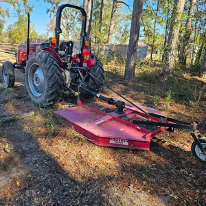 รถแทรกเตอร์การเกษตร Massey Ferguson แบบขับเคลื่อน 4 ล้อ สำหรับระบบขับเคลื่อนด้วยเกียร์เครื่องยนต์ พร้อมราคาที่แข็งแกร่ง โครงสร้างแข็งแรง เหมาะสำหรับการใช้งาน - Product Image 1