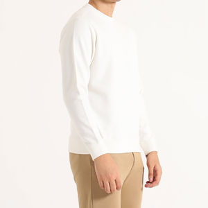 Sweat-shirt à capuche en coton 100% imprimé numérique tendance pour hommes, sweat-shirt en molleton à col rond OEM, logo personnalisé - Product Image 6