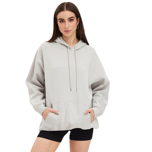 Robes en gros Lady Elegant Crop Bulk Hoodie Loungewear Plain Women's Hoodies Sweatshirts pour femmes - Product Image 1