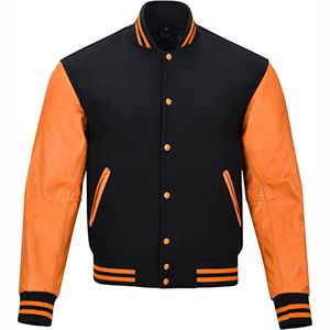 Racing Bomber hommes vestes automne manteau vêtements d'hiver femmes 2026 recadrée Streetwear université Baseball Letterman veste pour unisexe - Product Image 1