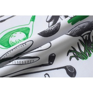 Polos couleur unie OEM T-shirts polo à manches courtes en polyester respirant et spandex Vente en gros Chemise de golf imprimée par sublimation pour homme - Product Image 5