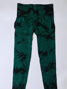 Leggings de yoga taille haute extensibles, pantalons de sport, collants de fitness respirants, vêtements de sport pour l'entraînement et la course, vente en gros OEM - Product Image 2