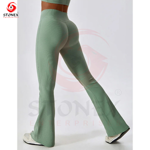 Wholesale Custom Logo Gym Fitness <b>Sets</b> Woman <b>Yoga</b> Leggings Sportswear <b>Yoga</b> Two Piece Workout <b>Set</b> for Women - Product Image 3