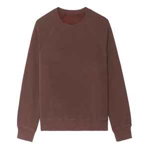 Sweats à capuche et sweats à capuche solides pour hommes 100% coton 420g col rond chaud décontracté Streetwear à manches longues haut tendance - Product Image 6