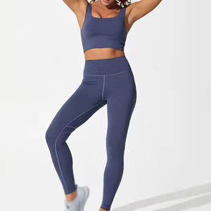 Conjunto de Yoga sin Costuras de Alta Calidad para Gimnasio y Fitness para Mujer, 2 Piezas, Diseño Moderno, Ropa Deportiva para Gimnasio - Product Image 6