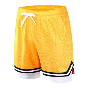 Pantalones Cortos Deportivos de Verano para Hombre, Transpirables, de Secado Rápido, con Cordón Ajustable, Bolsillos, Ecológicos, Colores Sólidos - Product Image 3