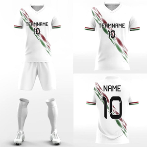 Uniformes de Fútbol de Manga Corta Transpirables con Logotipo Personalizado, Diseño 2025, 100% Poliéster, Hechos a Medida, en Venta - Product Image 5